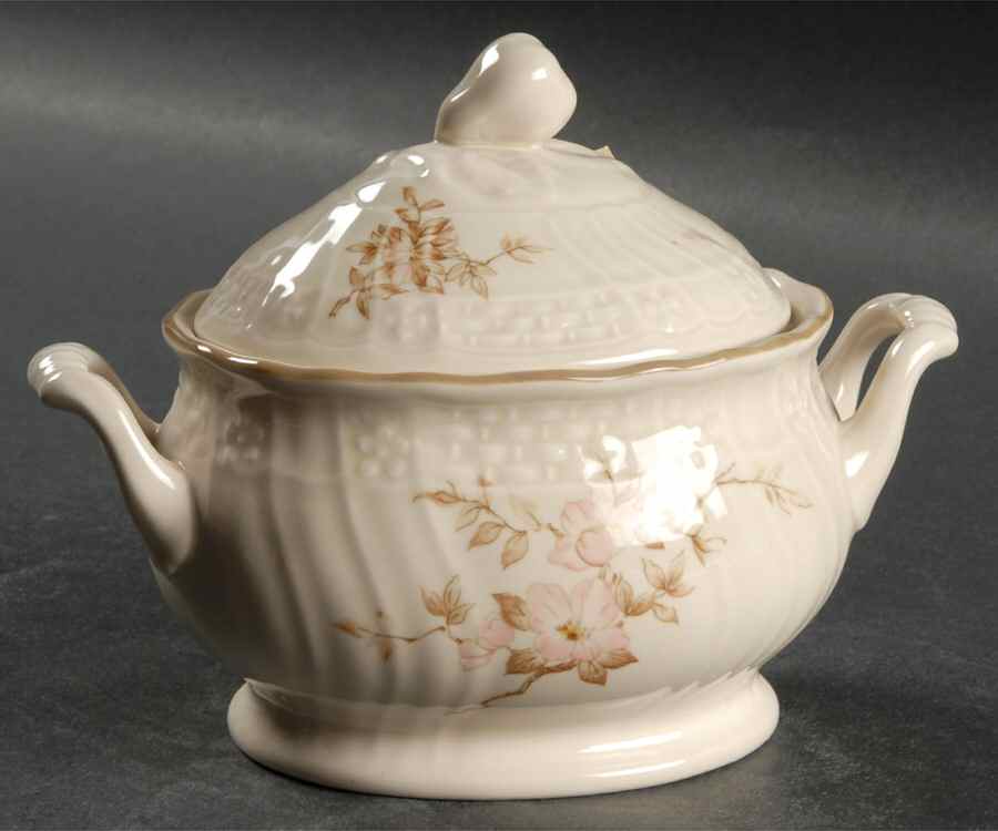 Nature's Song Sugar Bowl & Lid by Mikasa-1