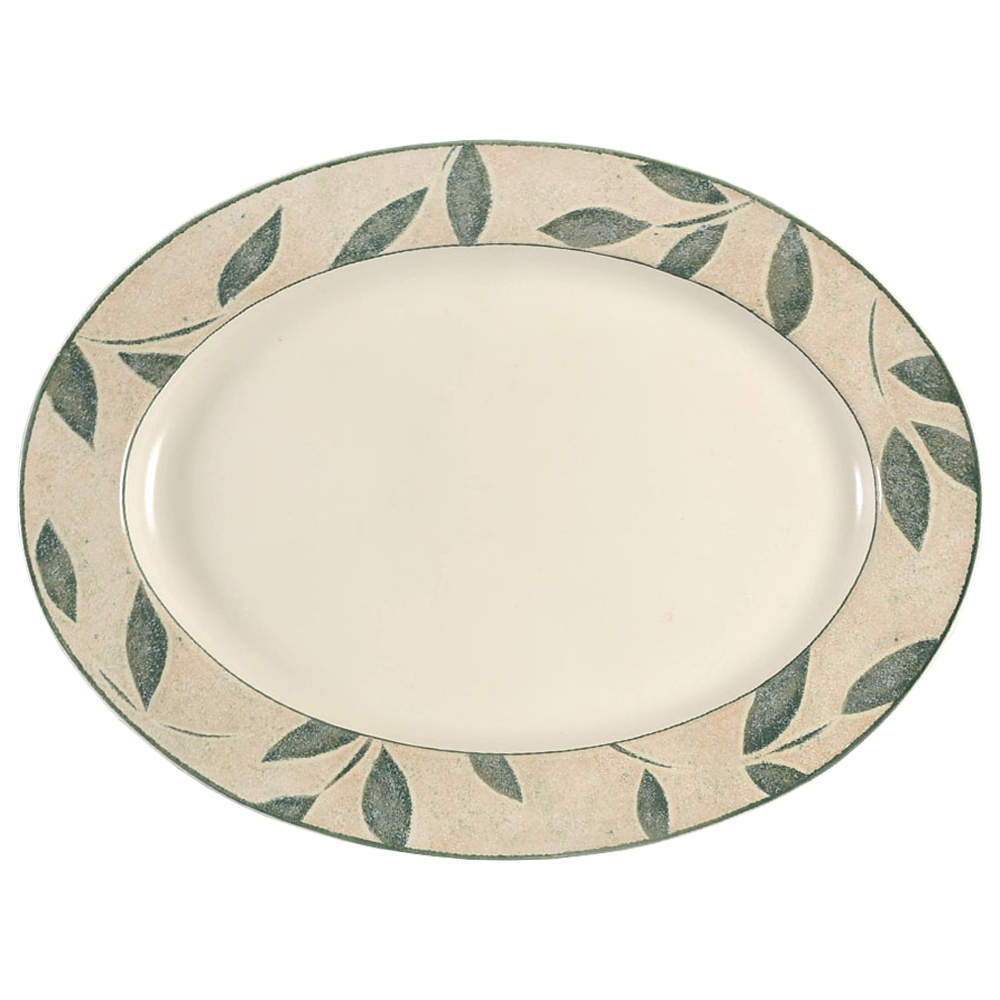 Nature's Song 15" Oval Serving Platter by Mikasa-1