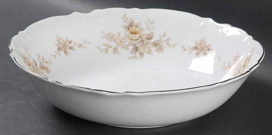 Natalie Brown 9" Round Vegetable Bowl by Mikasa-1