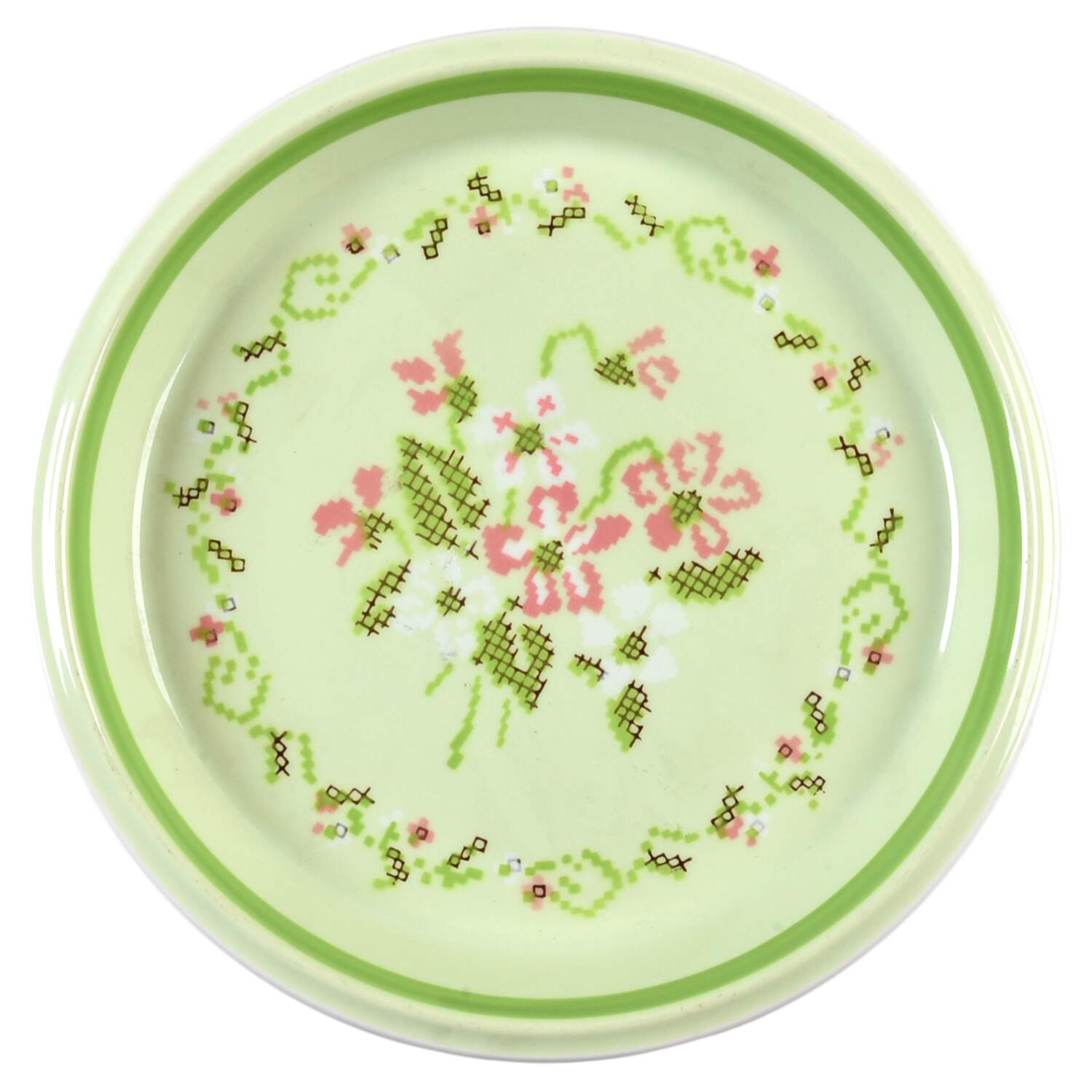 Needlecraft Salad Plate by Mikasa-1