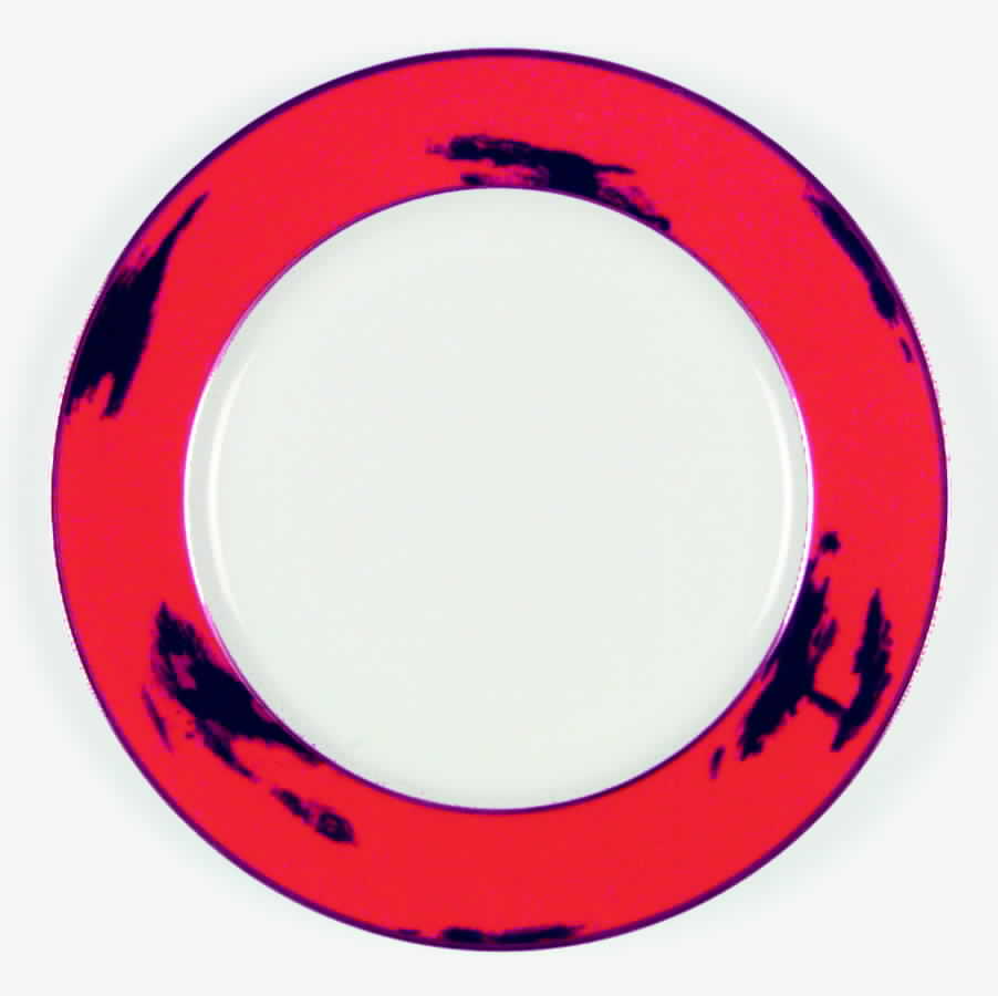 Negora Red Dinner Plate by Mikasa-1