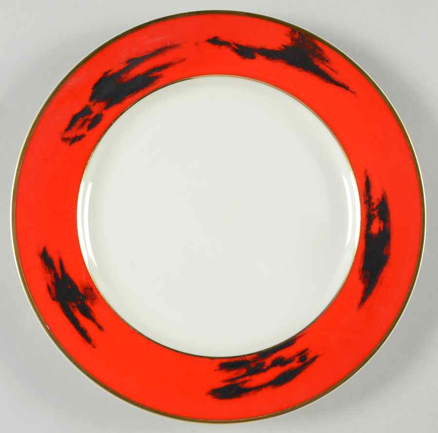 Negora Red Salad Plate by Mikasa-1