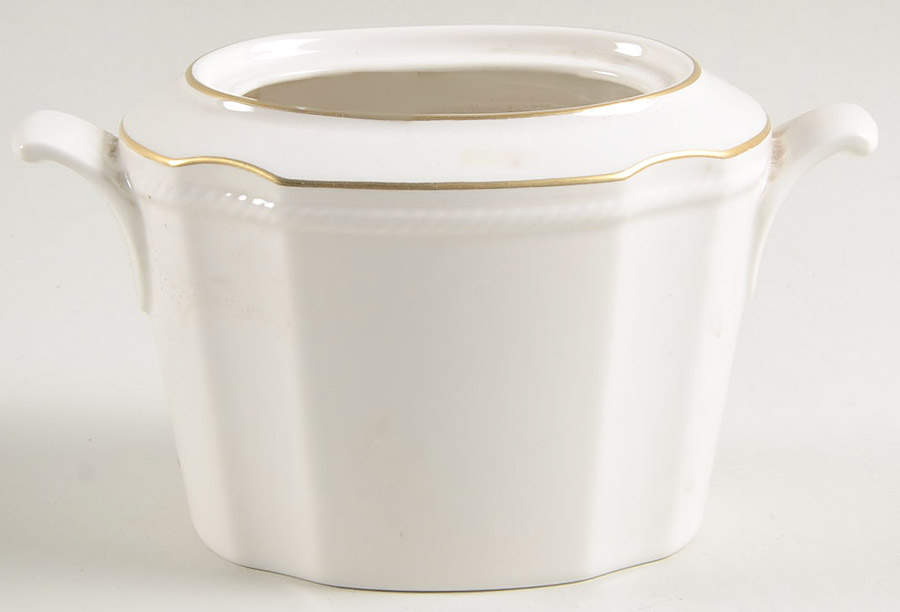 Newport Gold Sugar Bowl No Lid by Mikasa-1