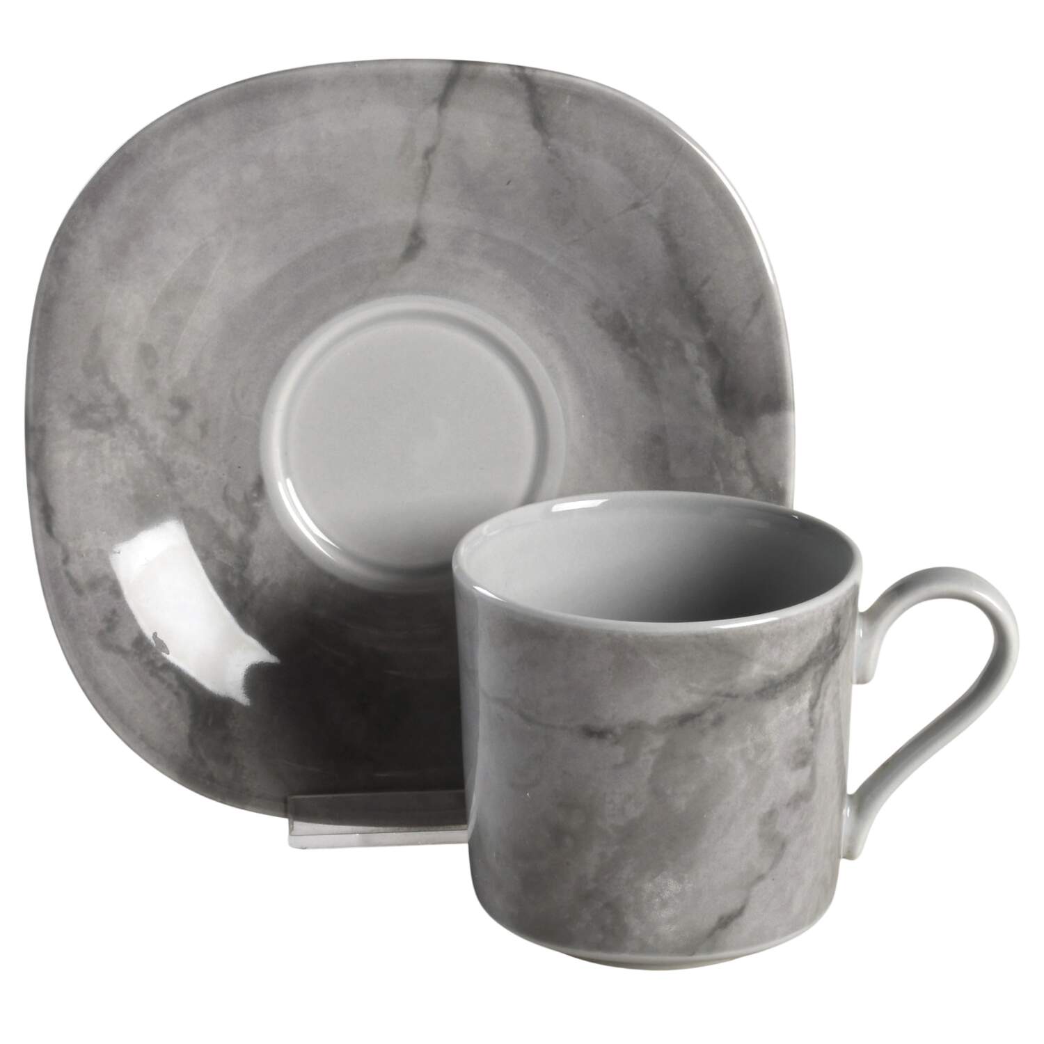 New Marbella Flat Cup & Saucer Set by Mikasa-1
