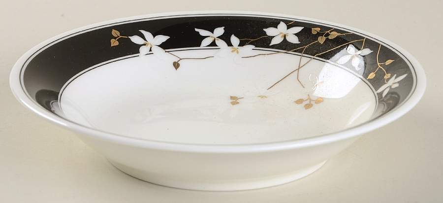 Night Blossoms Fruit/Dessert (Sauce) Bowl by Mikasa-1