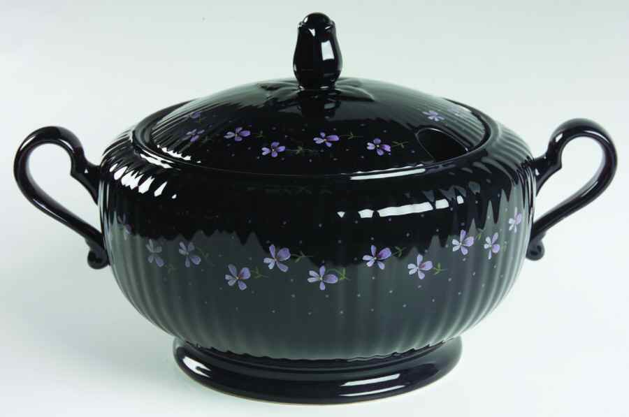 Nightshades Tureen &  Lid by Mikasa-1