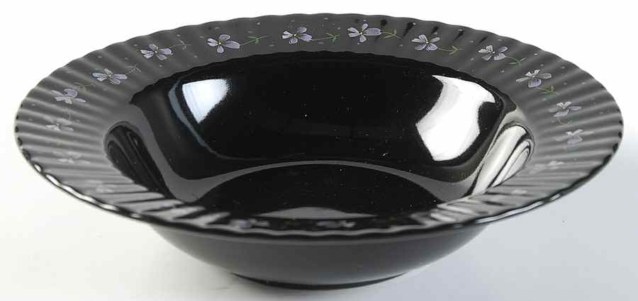 Nightshades Rim Fruit/Dessert (Sauce) Bowl by Mikasa-1