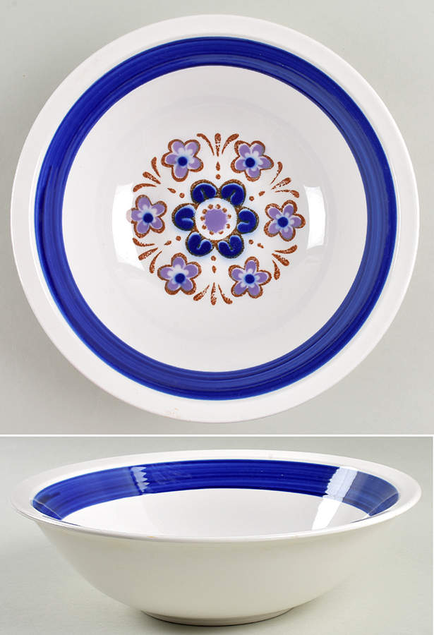 Nightfall 9" Round Vegetable Bowl by Mikasa-1