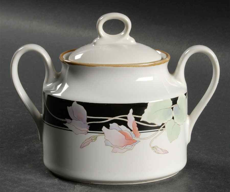 Night Magic Sugar Bowl & Lid by Mikasa-1