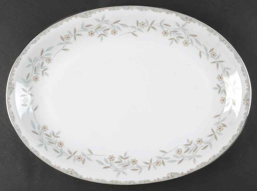 Nina 16" Oval Serving Platter by Mikasa-1