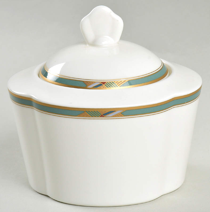 Noblesse Sugar Bowl & Lid by Mikasa-1