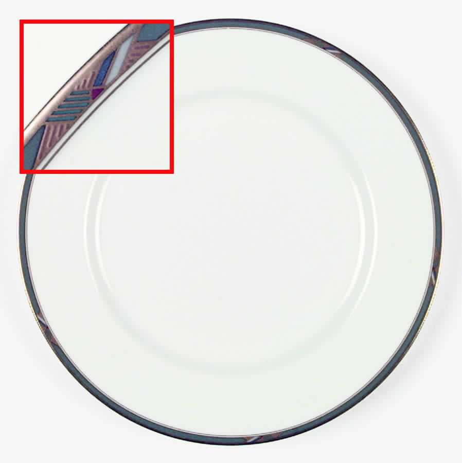 Noblesse Dinner Plate by Mikasa-1