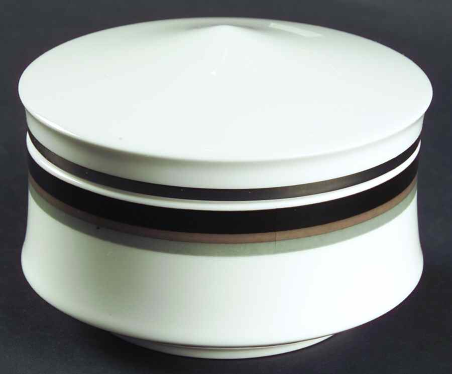 Noir Sugar Bowl & Lid by Mikasa-1