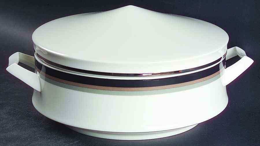 Noir Round Covered Vegetable by Mikasa-1