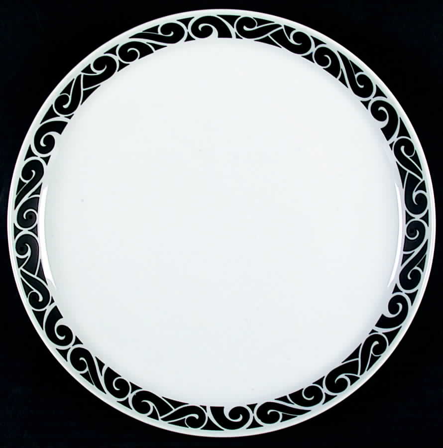 Noir Dinner Plate by Mikasa-1