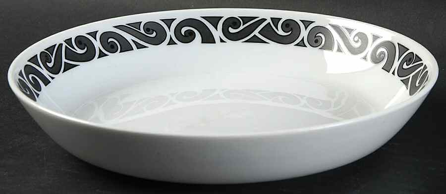 Noir Coupe Soup Bowl by Mikasa-1