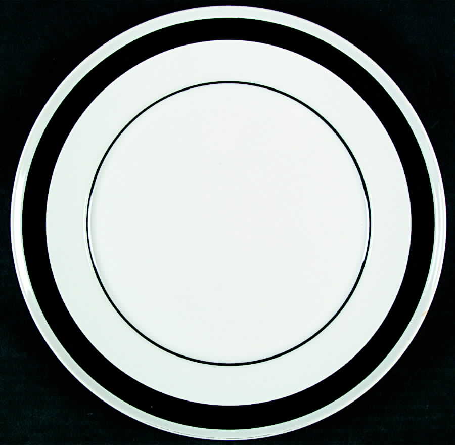 Noir Dinner Plate by Mikasa-1