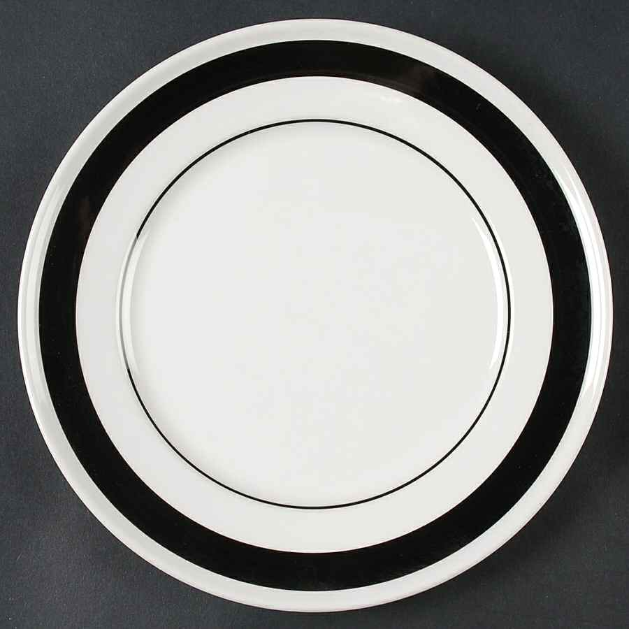Noir Salad Plate by Mikasa-1