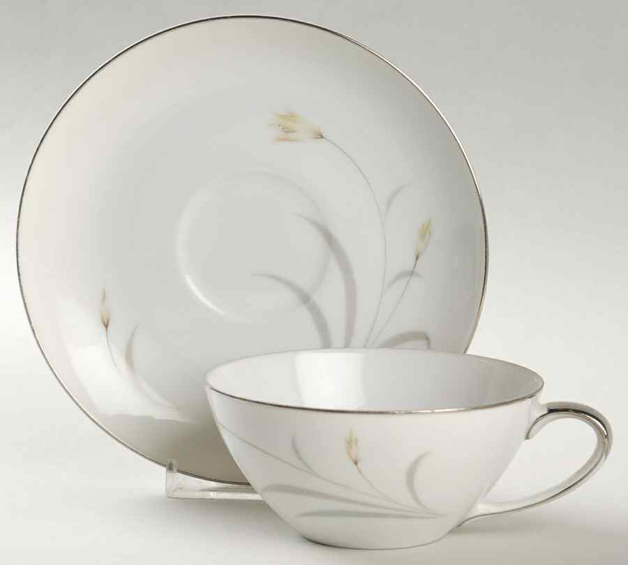 Nona Flat Cup & Saucer Set by Mikasa-1