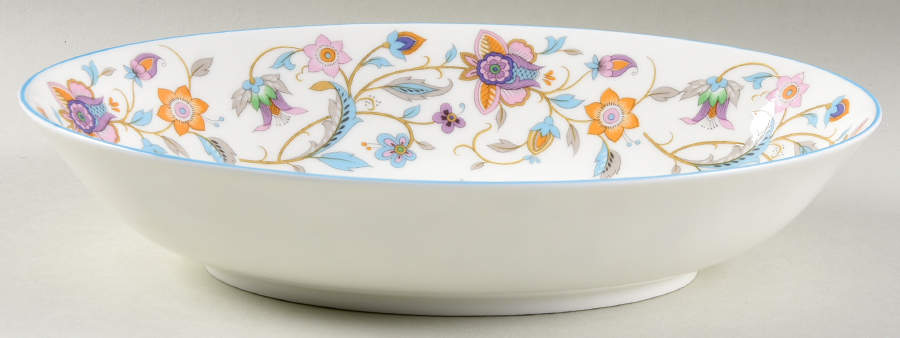 Nosegay 10" Oval Vegetable Bowl by Mikasa-1