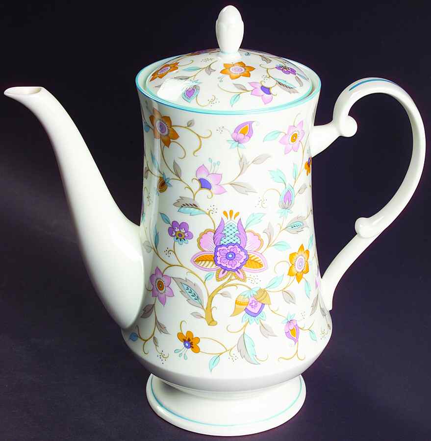 Nosegay Coffee Pot & Lid by Mikasa-1
