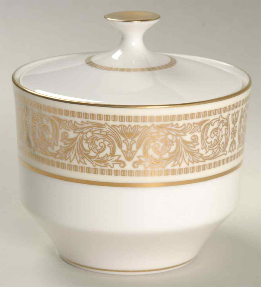 Oberlin Sugar Bowl & Lid by Mikasa-1