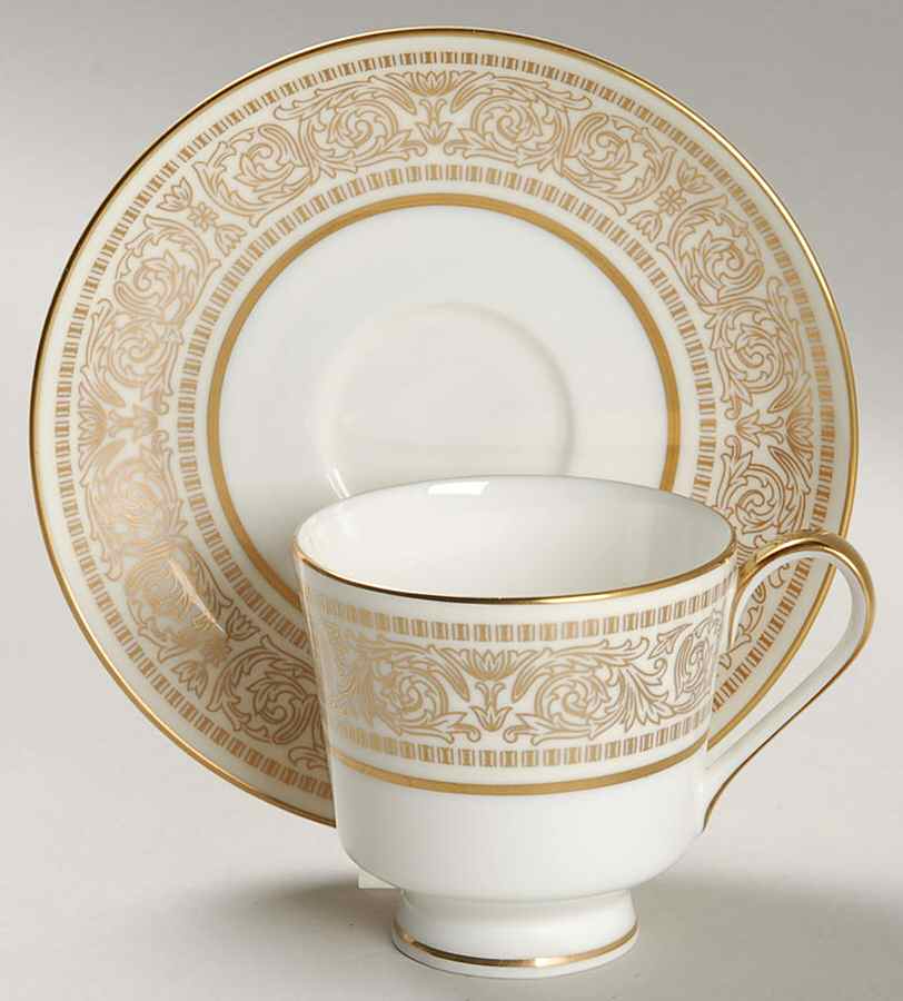 Oberlin Footed Demitasse Cup & Saucer Set by Mikasa-1