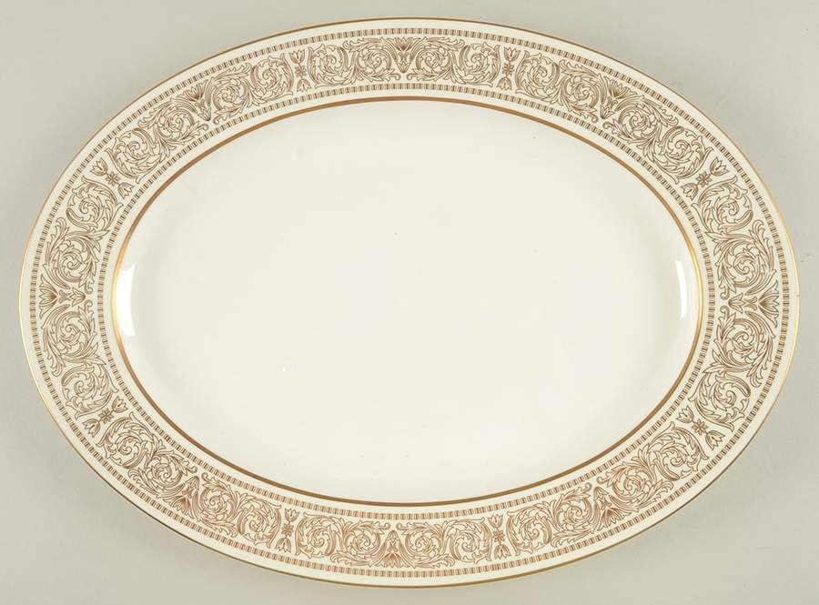 Oberlin 16" Oval Serving Platter by Mikasa-1