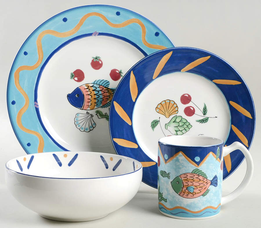 Ocean Collage 4 Piece Place Setting by Mikasa-1