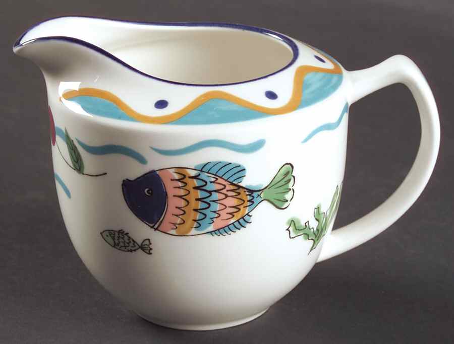 Ocean Collage Creamer by Mikasa-1