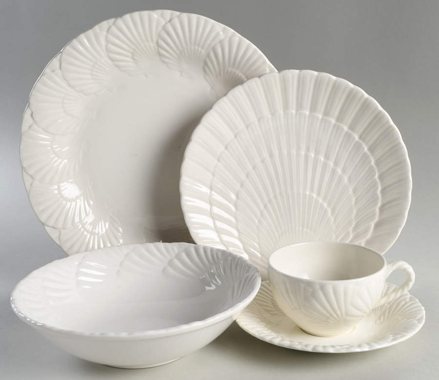 Ocean Jewel White 5 Piece Place Setting by Mikasa-1