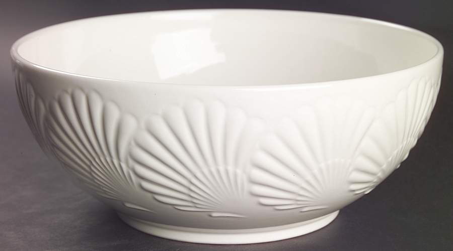 Ocean Jewel White 8" Round Vegetable Bowl by Mikasa-1