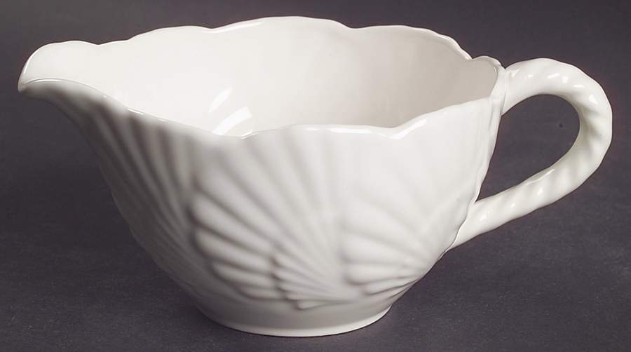 Ocean Jewel White Creamer by Mikasa-1