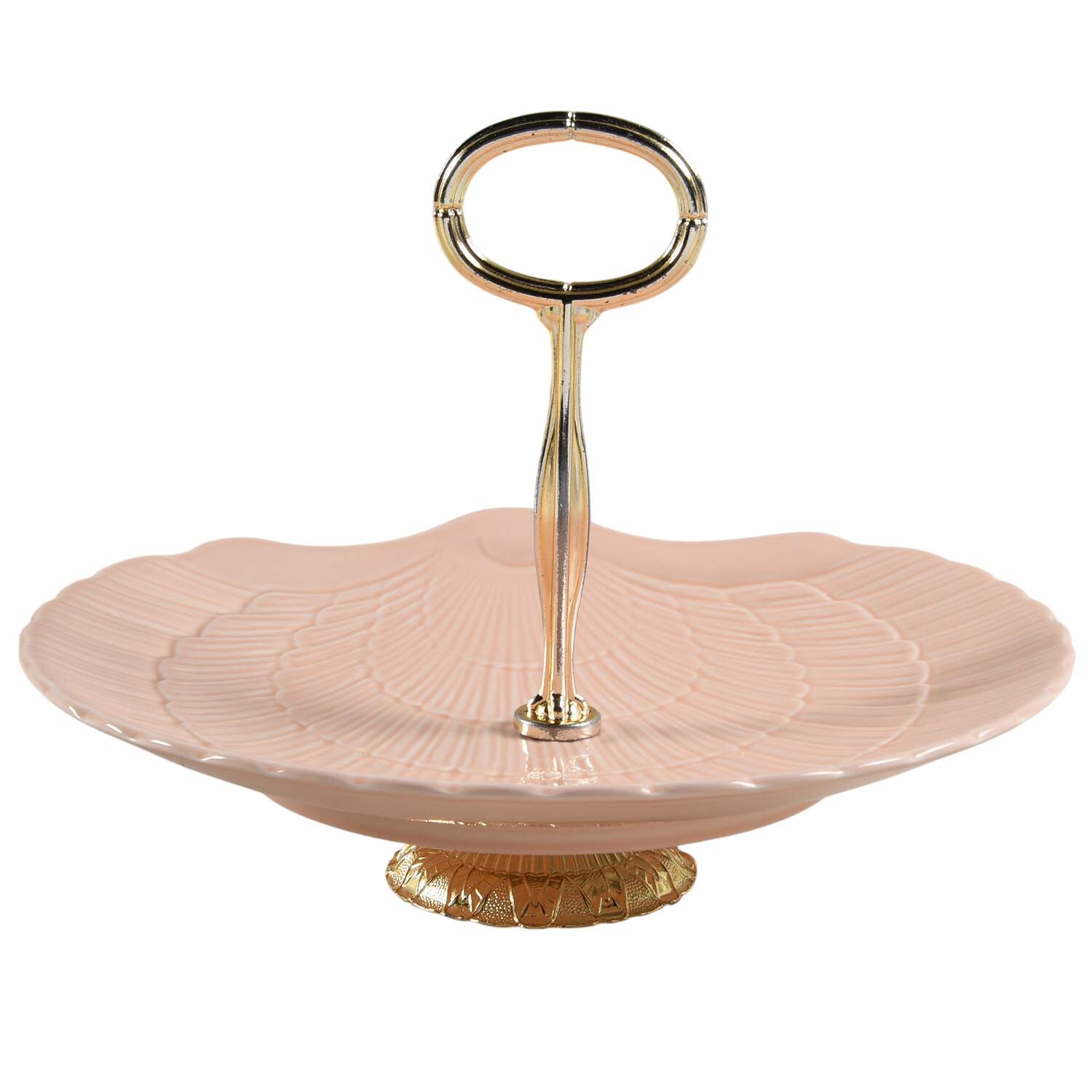 Ocean Jewel Pink 6" - 7" Tidbit (from Salad Plate) HC by Mikasa-1