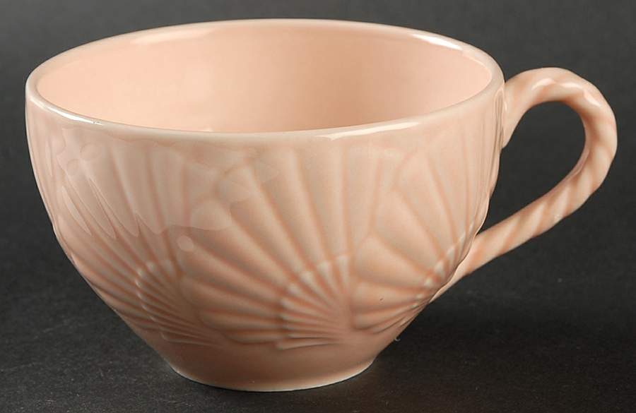 Ocean Jewel Pink Flat Cup by Mikasa-1