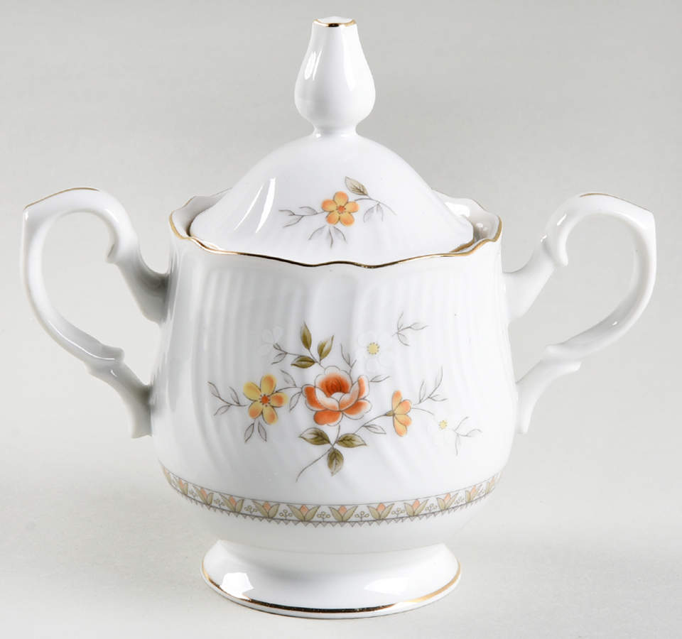 Odessa Sugar Bowl & Lid by Mikasa-1