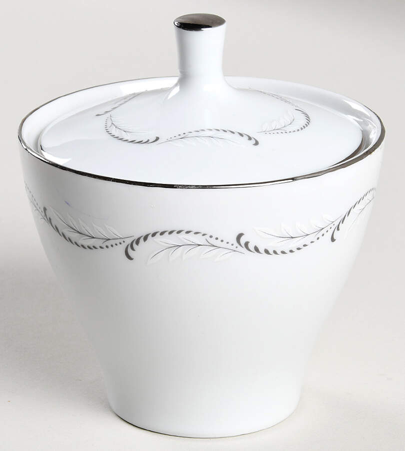 Odette Sugar Bowl & Lid by Mikasa-1