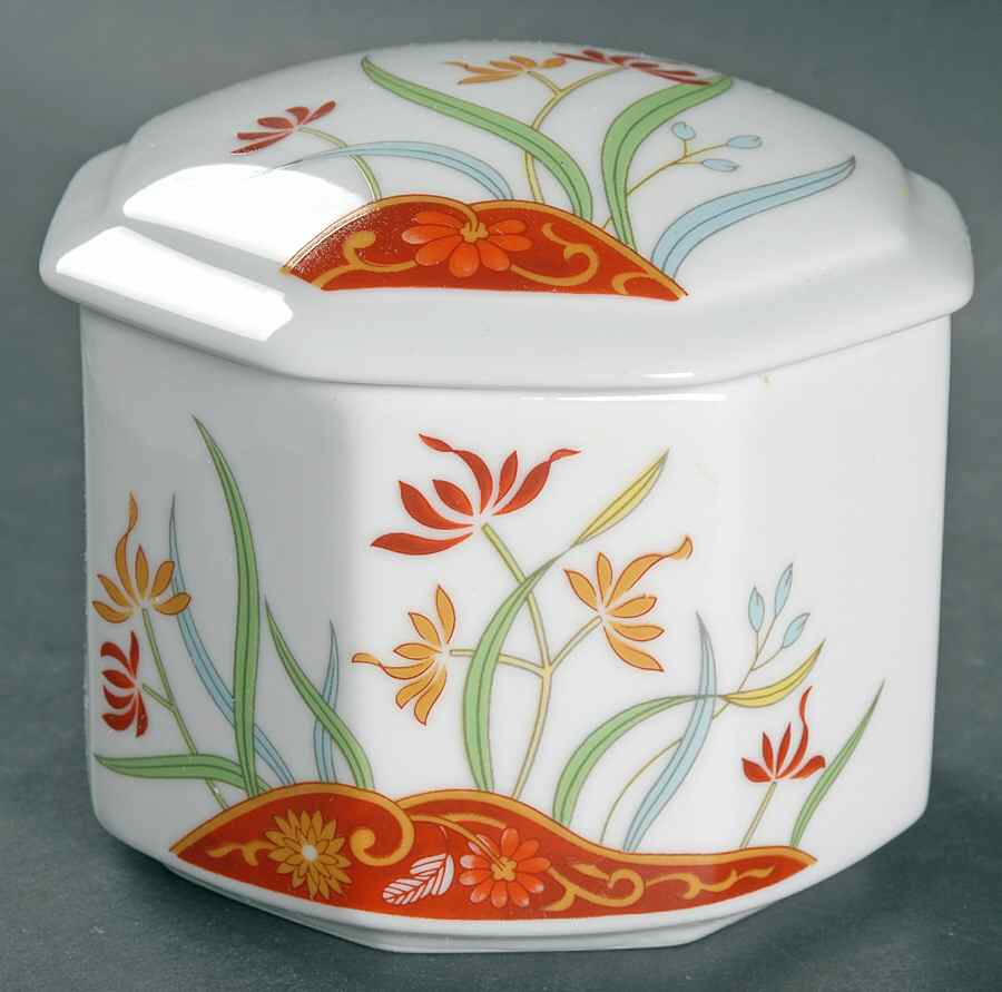 Odori Sugar Bowl & Lid by Mikasa-1