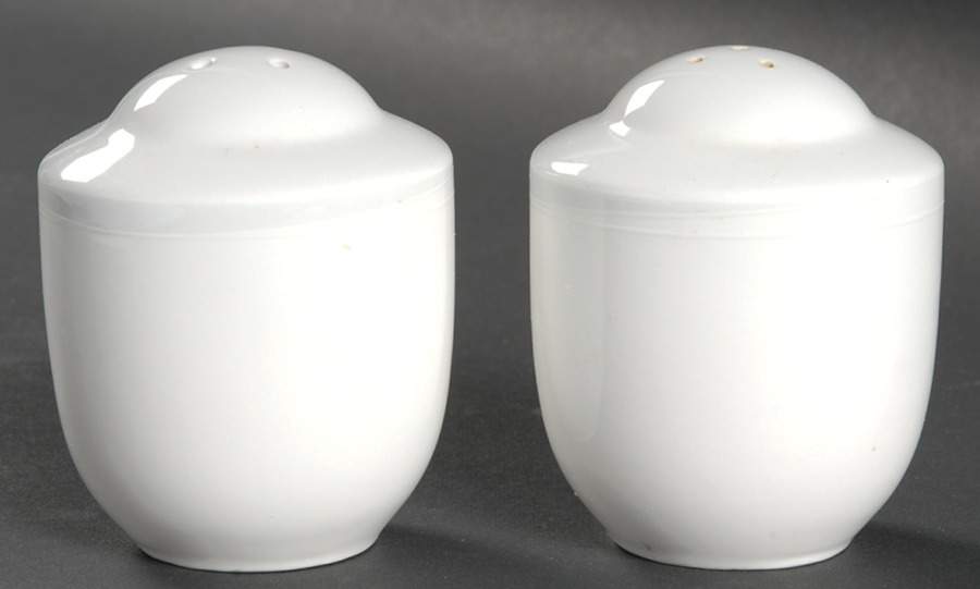 Off Center Salt & Pepper Set by Mikasa-1
