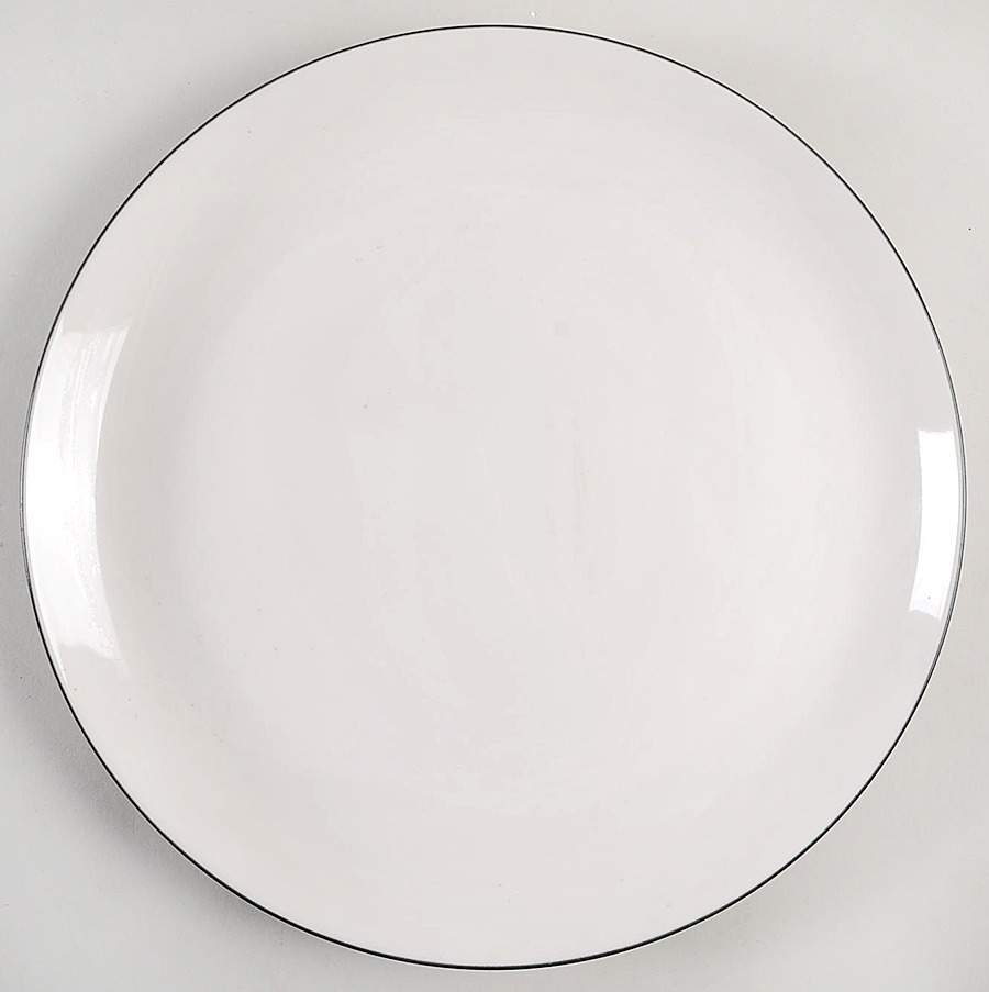 Olympia Black 12" Chop Plate (Round Platter) by Mikasa-1