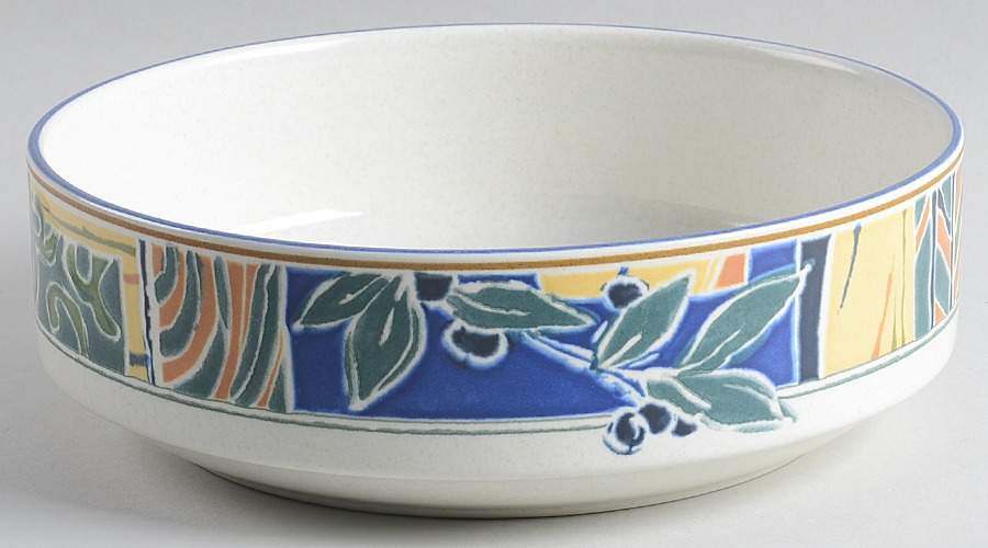 Olive Grove 8" Round Vegetable Bowl by Mikasa-1