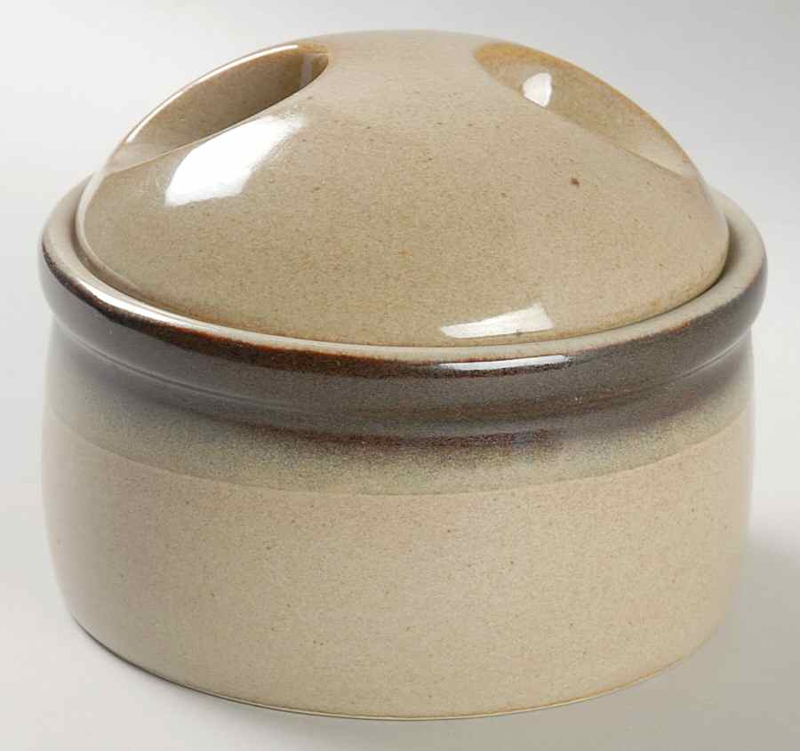 Old Hickory Sugar Bowl & Lid by Mikasa-1