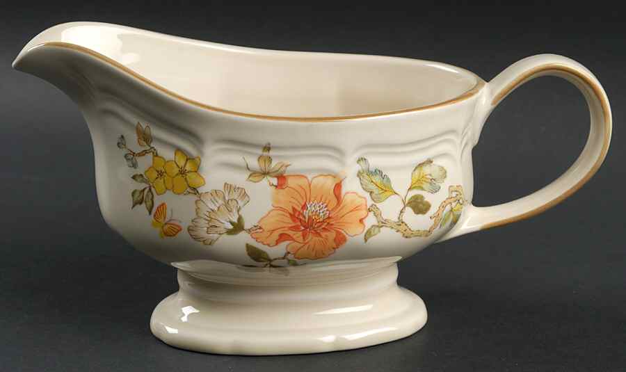 Olde Tapestry Gravy Boat by Mikasa-1