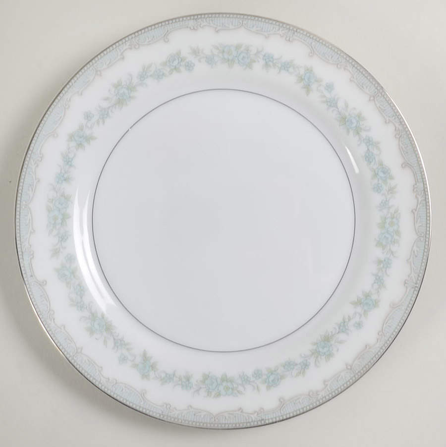 Olympia (Blue Floral Desgn) Salad Plate by Mikasa-1