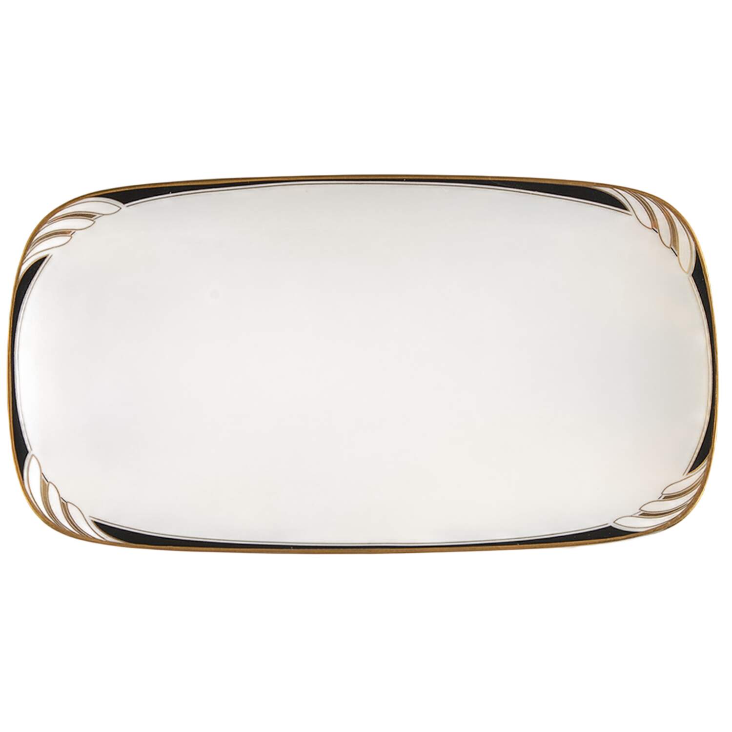 Omega White Black Butter Tray by Mikasa-1