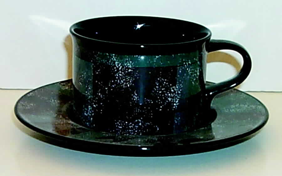 Omni Green Flat Cup & Saucer Set by Mikasa-1