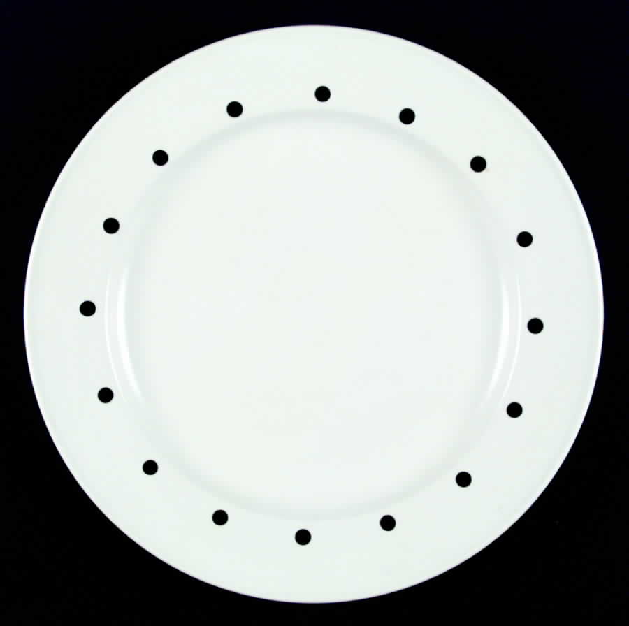 Onyx Cabochon Dinner Plate by Mikasa-1