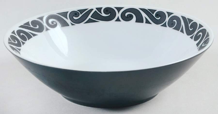 Onyx Coupe Cereal Bowl by Mikasa-1