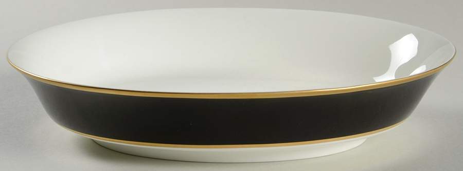 Onyx 10" Oval Vegetable Bowl by Mikasa-1