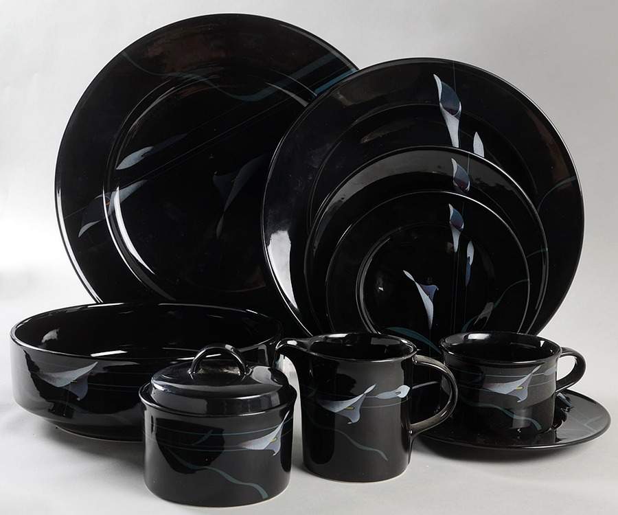 Opus Black 45 Piece Starter Set by Mikasa-1